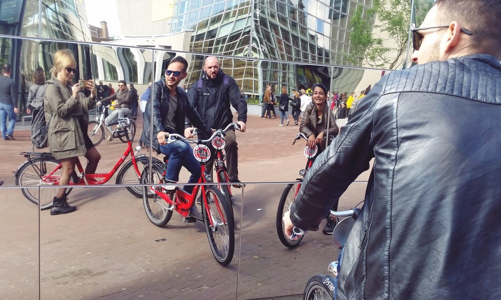 Amsterdam Museumsplatz Fahrrad