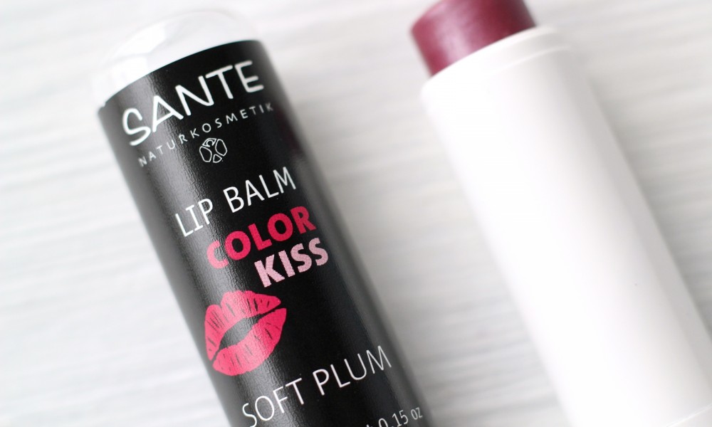 Sante Lip Balm Colour Kiss Soft Plum 2