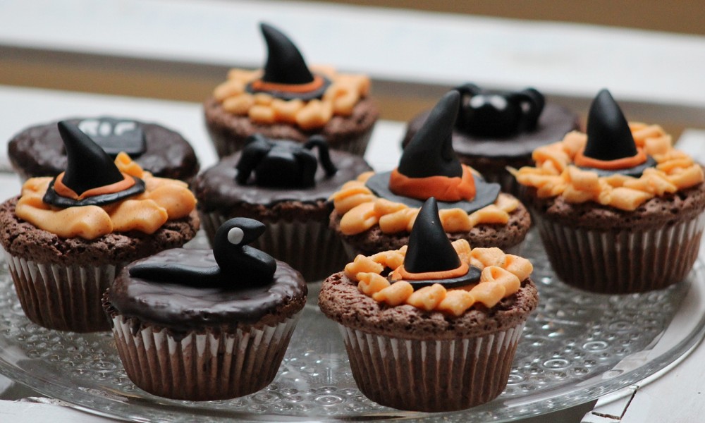 Schokoladenmuffins Fondant Halloween 2