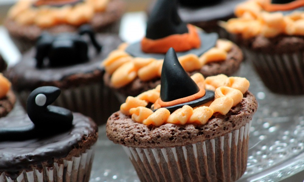 Schokoladenmuffins Fondant Halloween 4