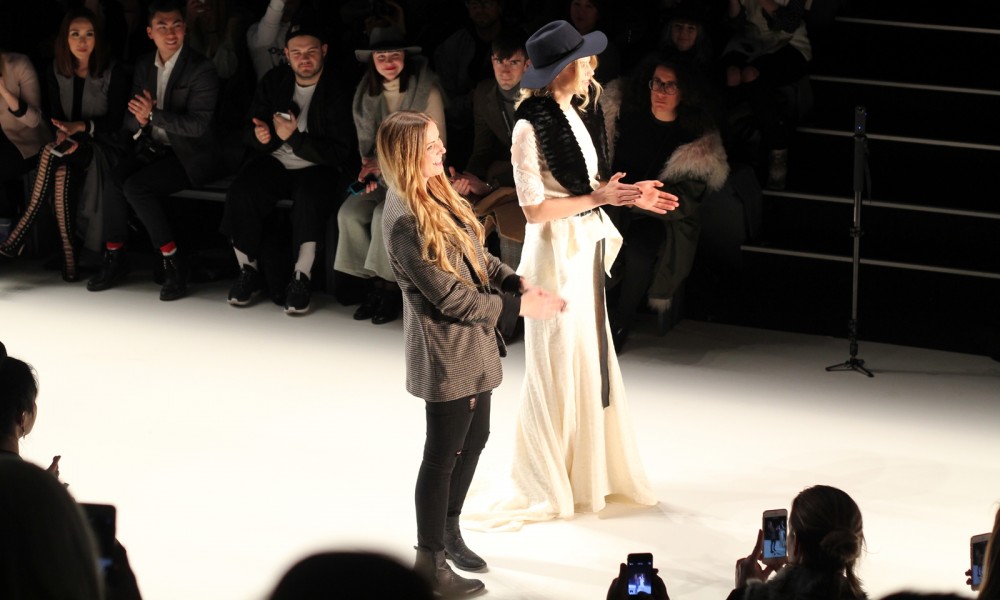 Rebecca Ruetz und Larissa Marolt Fashion Week Berlin Januar 2016